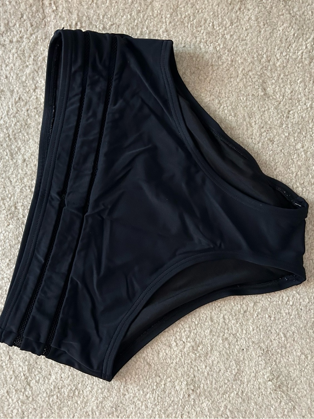 Victoria's Secret Black High-Waist Bikini Bottom